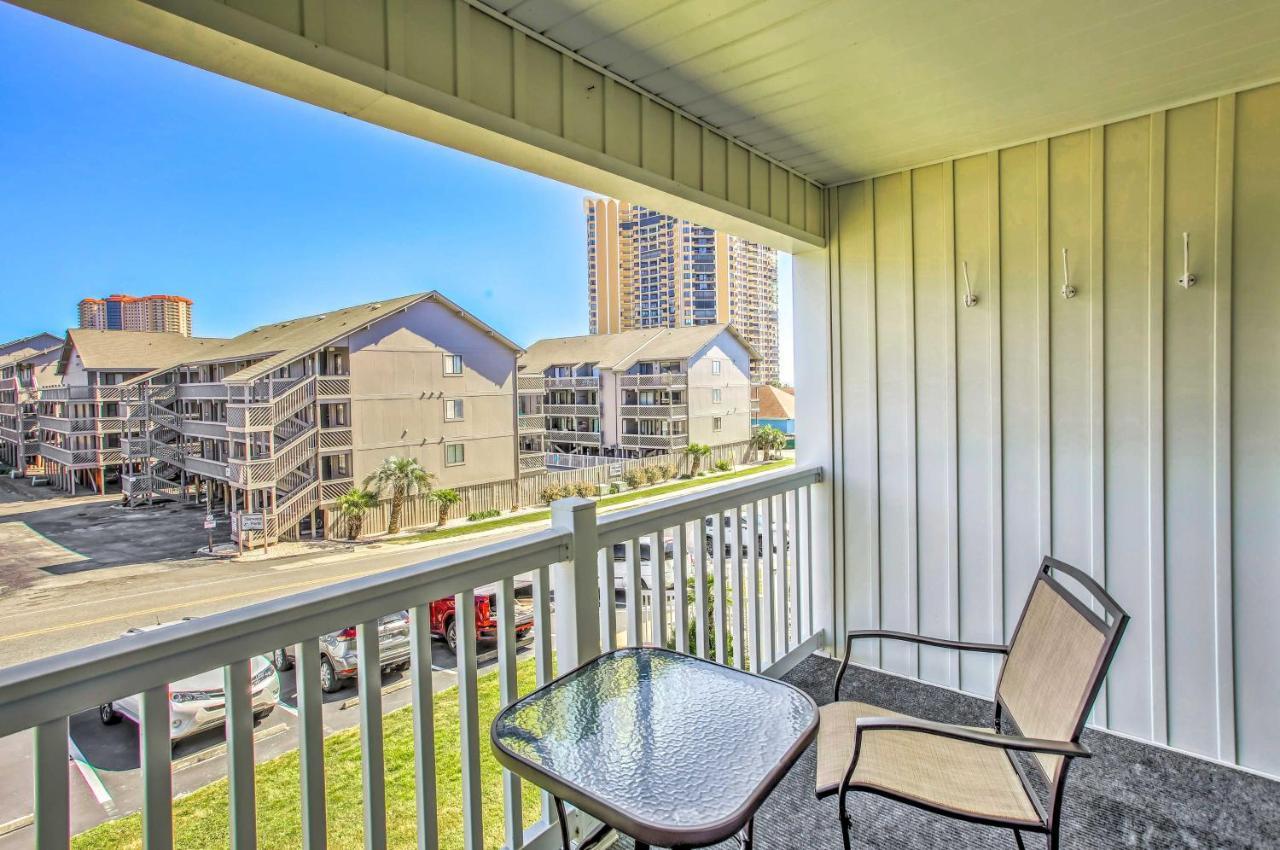 Myrtle Beach Condo With Balcony Walk To Beach! Dış mekan fotoğraf